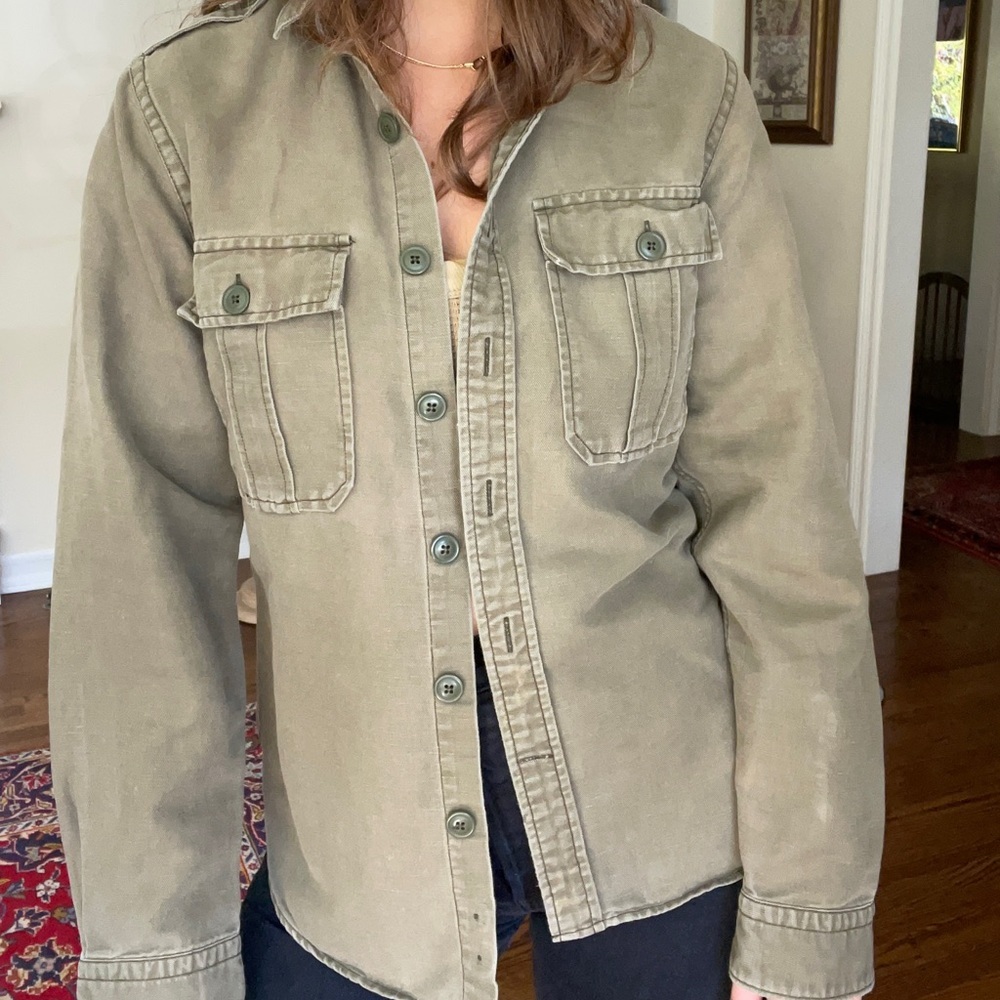 Express Button Down Shirt/ Jacket - image 1